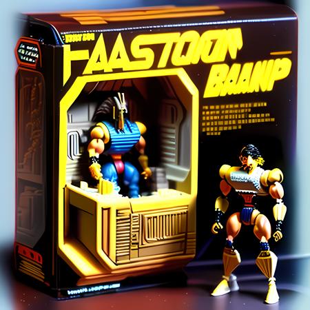 1987 Action Figure Playset Packaging