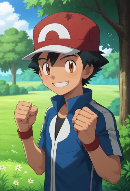 Ash Ketchum - Pokemon X and Y Version - Pony + Illustrious