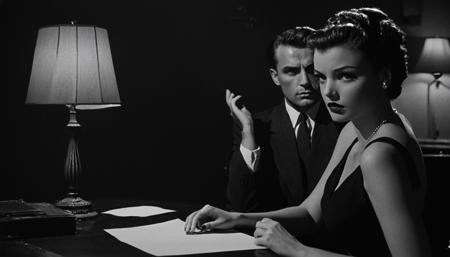 50s Noir Movie (SD 1.5, SDXL, Pony, Flux)