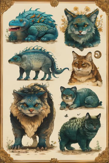 style of Bestiary 266版本v1.0 (ID: 601908)