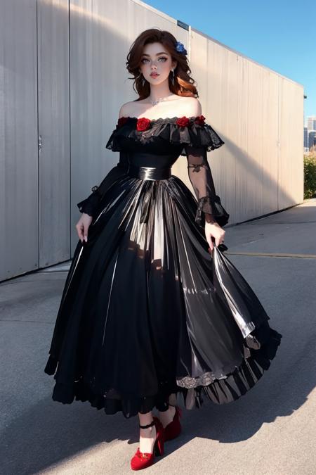 Gothic Rose Dress