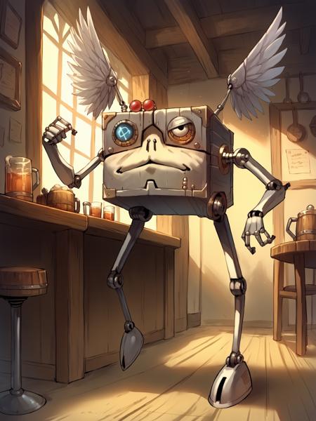 Modron from DND (pony and XL1.0)