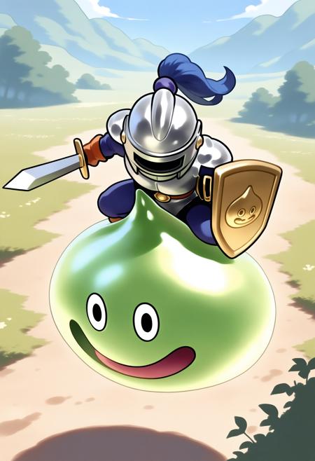 Slime knight / スライムナイト (Dragon quest) Pony/IL
