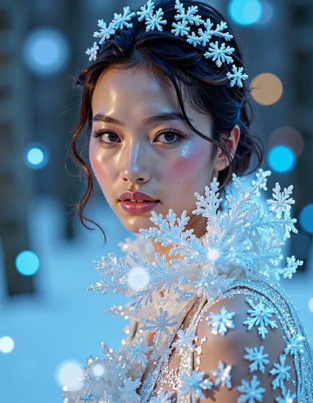 BeignetFLUX - festive glamor portrait style
