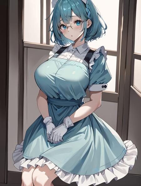 Long Puffy Nurse Uniform