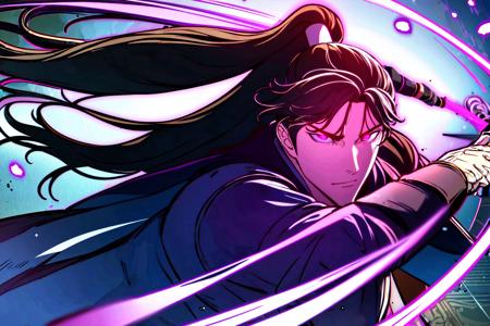 Jin So-Han from A Dance of Swords in the Night (Manhwa)