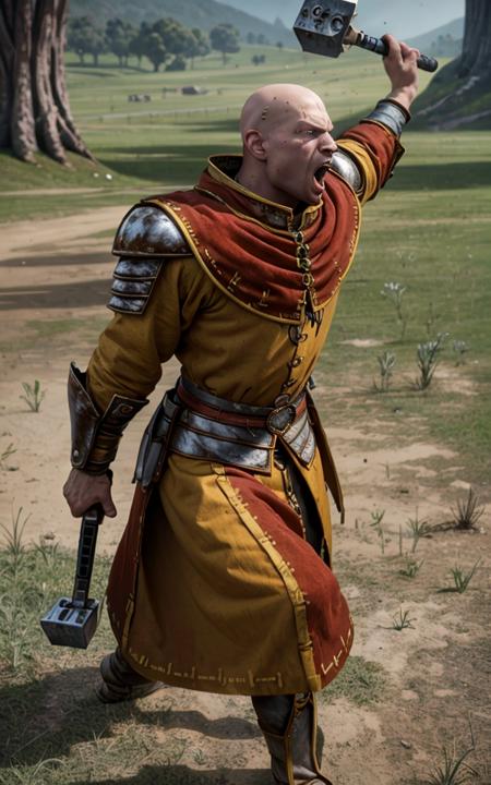 Warrior Priest of Sigmar ( Mark of Chaos Version）