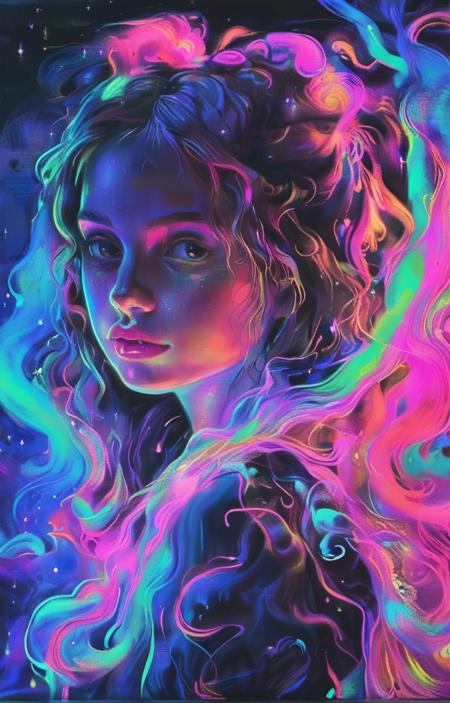 style of neon light drawing [SDXL] 434