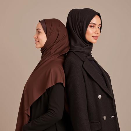 Hijab Fashion (choose from diffrent styles) XL + F1D + SD 1.5