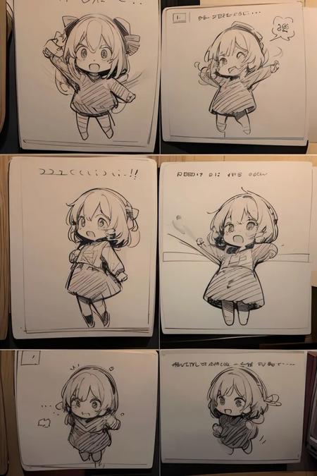 手绘风格hand-drawn art