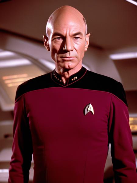 Patrick Stewart (actor) as Jean-Luc Picard [XL]