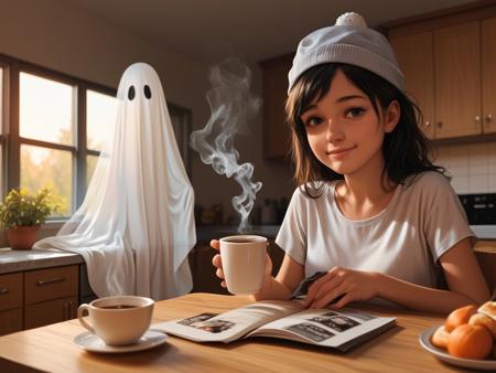 White ghost