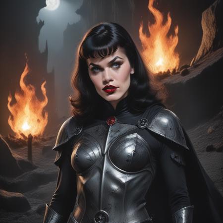Bettie Page type character