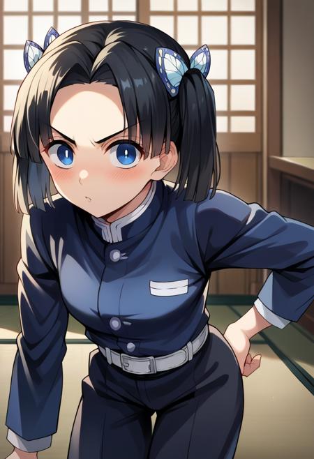Aoi Kanzaki  神崎 アオイ PONY - Demon Slayer / Kimetsu no Yaiba / 鬼滅の刃 [2 OUTFITS]版本Aoi Demon Slayer uniform (ID: 638111)