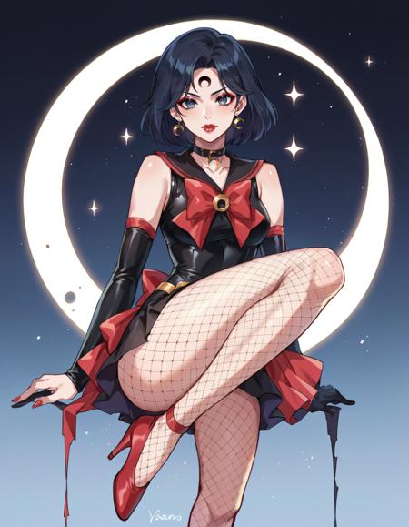 [Pony XL] Change-A-Character: Evil Sailor Scout, Your Waifu Has Joined the Force of Evil!