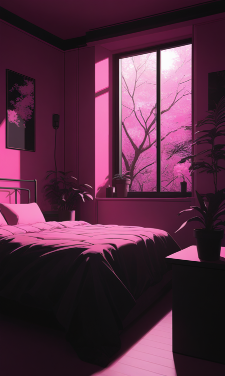 Black & Pink