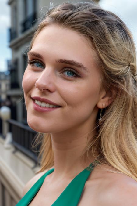 Actress Gaia Weiss (Vikings)