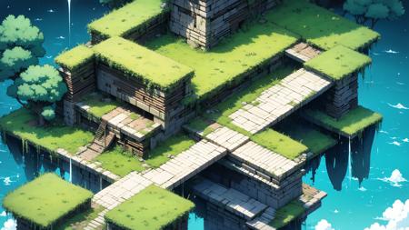 Abandoned Land - Game Scene Conceptual Design - Fantasy/Mythical Legend/2.5D