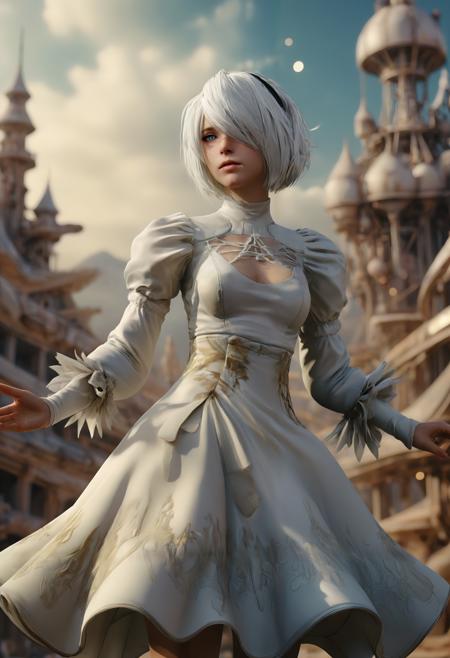 [FLUX.1 D&XL&1.5] 2B (‎YoRHa No.2 Type B) Nier:Automata