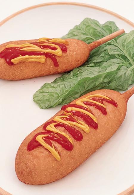 アメリカンドッグ Corn dog SDXL