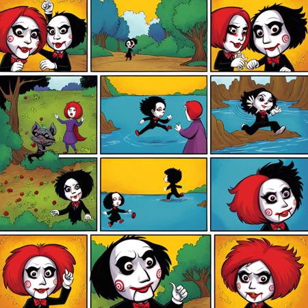 Comic Book Page style XL + F1D