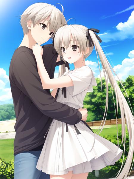 春日野穹＆春日野遥 illustrious/Pony kasugano_sora＆kasugano_haruka (Yosuga no sora)