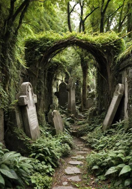 SDXL - Shrubbery / Overgrown n' Green Stuff