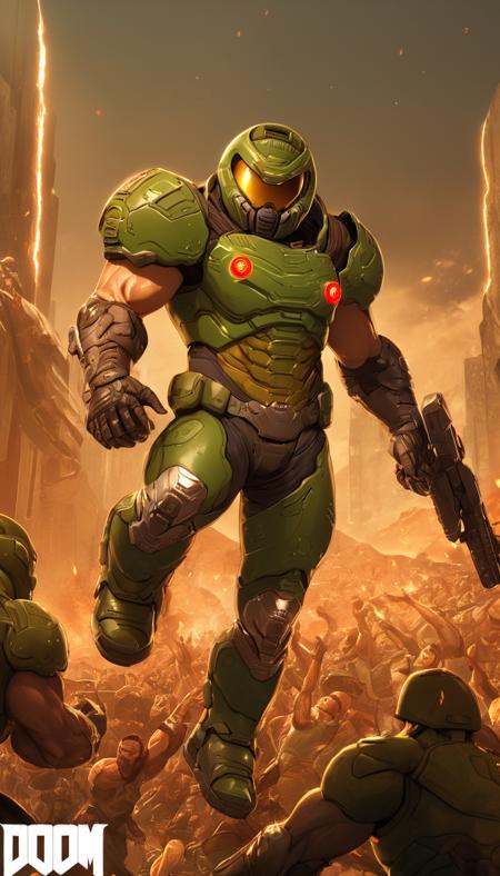 Doomguy (Doom Marine/Slayer) [Doom] LoRA XL