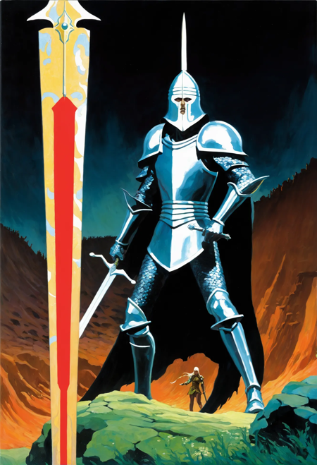 Pulp fantasy visual element wildcards
