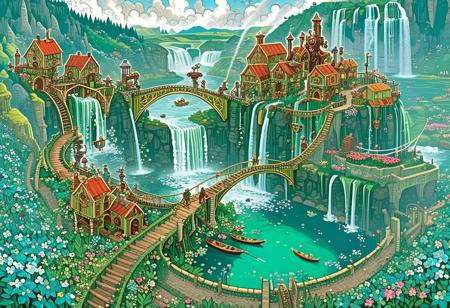 Dreamlike Illustration