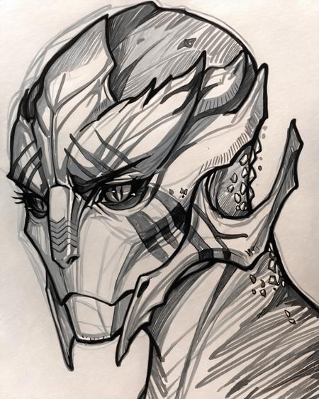 Female turian (Mass Effect)