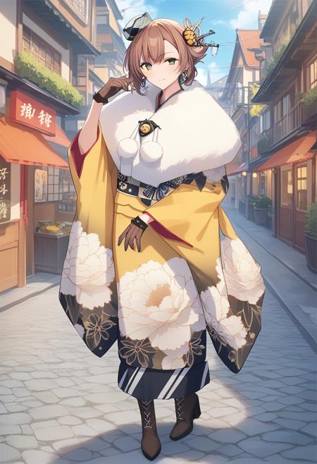 [PonyV6 XL] Mutsu [Kantai Collection] Def & Yukata / Kai2 & Sunday best  | 陸奥 (艦これ)