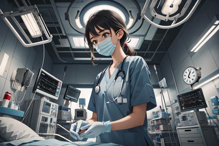 Doctor in Operating Room