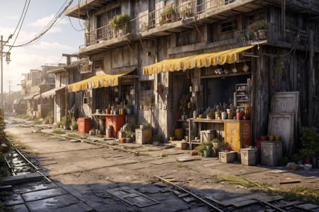 Old Time Post Apocalyptic Enviroment