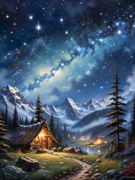 painting art impressionism XL-by Happy Ai/02/painting/illustration/oil on canvas/art/landscape/painting art/fine art/illustration/natural scene/flat painting/油画/绘画/絵画/그림/