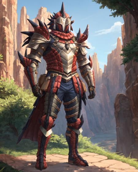 Rathalos Armor (MH3 Blademaster) [1.5/Noob | Monster Hunter]版本v1 (ID: 122153)