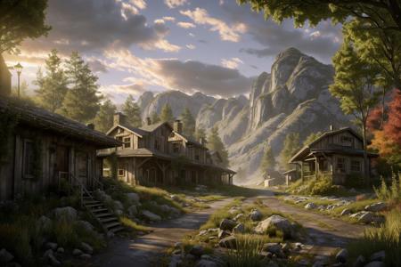 Old Time Post Apocalyptic Enviroment
