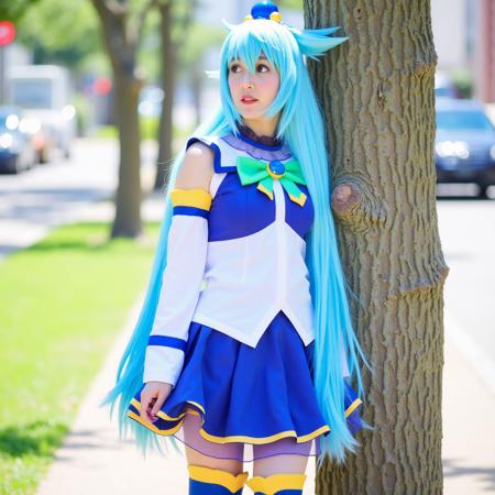 Aqua - Konosuba - Flux