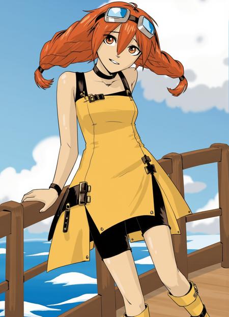 Skies of Arcadia: Aika (FLUX)