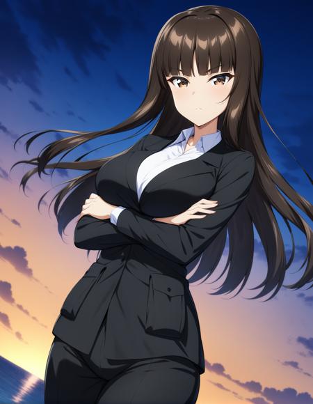 [Request] Shiho Nishizumi (Girls und Panzer) / SDXL animagineXL V3.1版本v1.0 (ID: 581284)