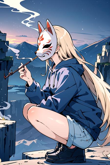 Kitsune Mask LoRA