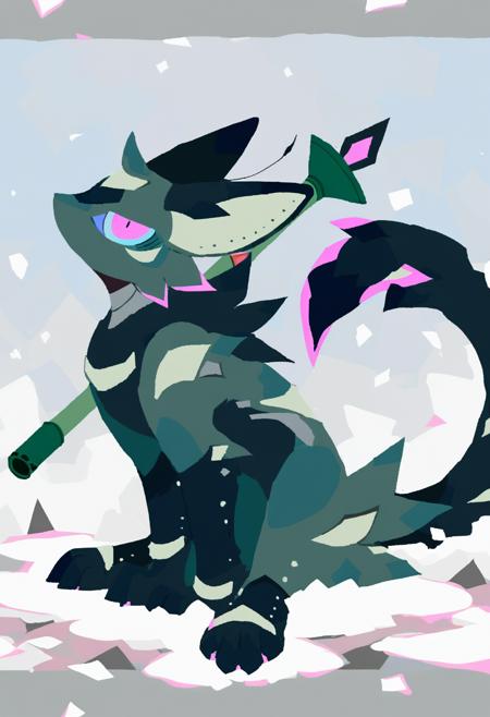 ZeroV/零德 (Altercore/迭运核芯) (Rain World) [NoobAI XL]版本v1.0 (ID: 1226999)