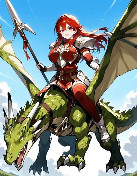 Wyvern rider / ドラゴンナイト (Fire Emblem) Pony/Flux/IL