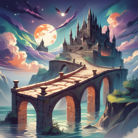 Haunting Castles (Background) [Pony/ILXL]