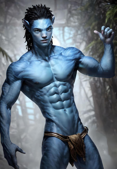 PAseer-Avatar-Na'Vi-致敬经典《阿凡达》纳威人