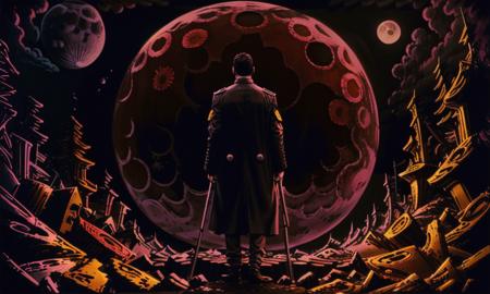 A Trip to the Moon - lavish 1900s scifi