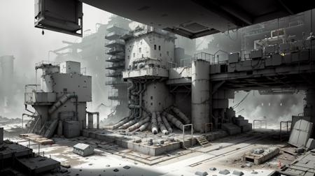 Whitebox Style - Environment - Level Design Concept Art - Game Dev Tool