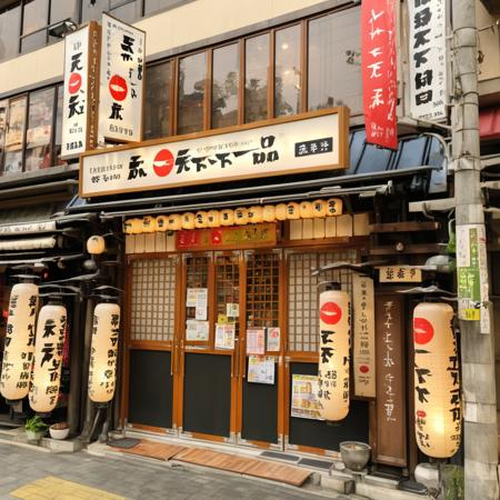 京都のラーメン屋さん tenkaippin SDXL