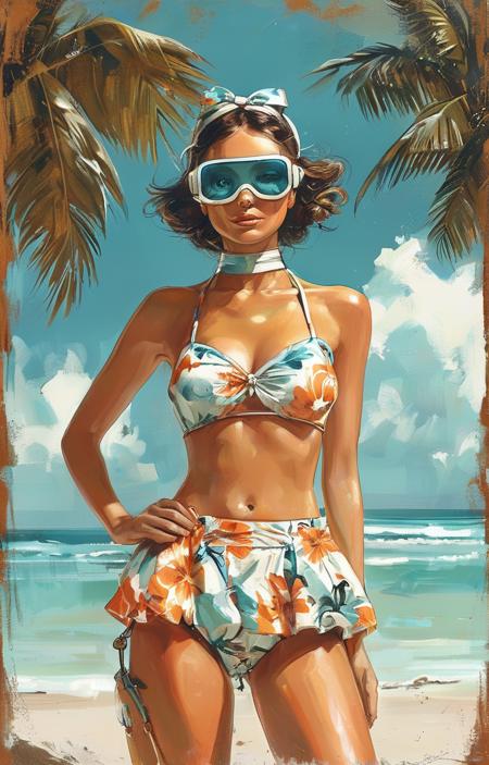 style of Beachwear fashion [SDXL] 265