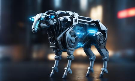 XL Special effects mech art style